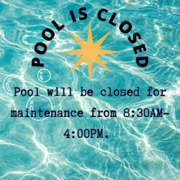 We're sorry to do this! The front Pool will be closed today, 07/05/2024 for maintenance from 8:30AM to 4:00PM Instagram post from @bartzranch on July 05, 2024 08:58:15am